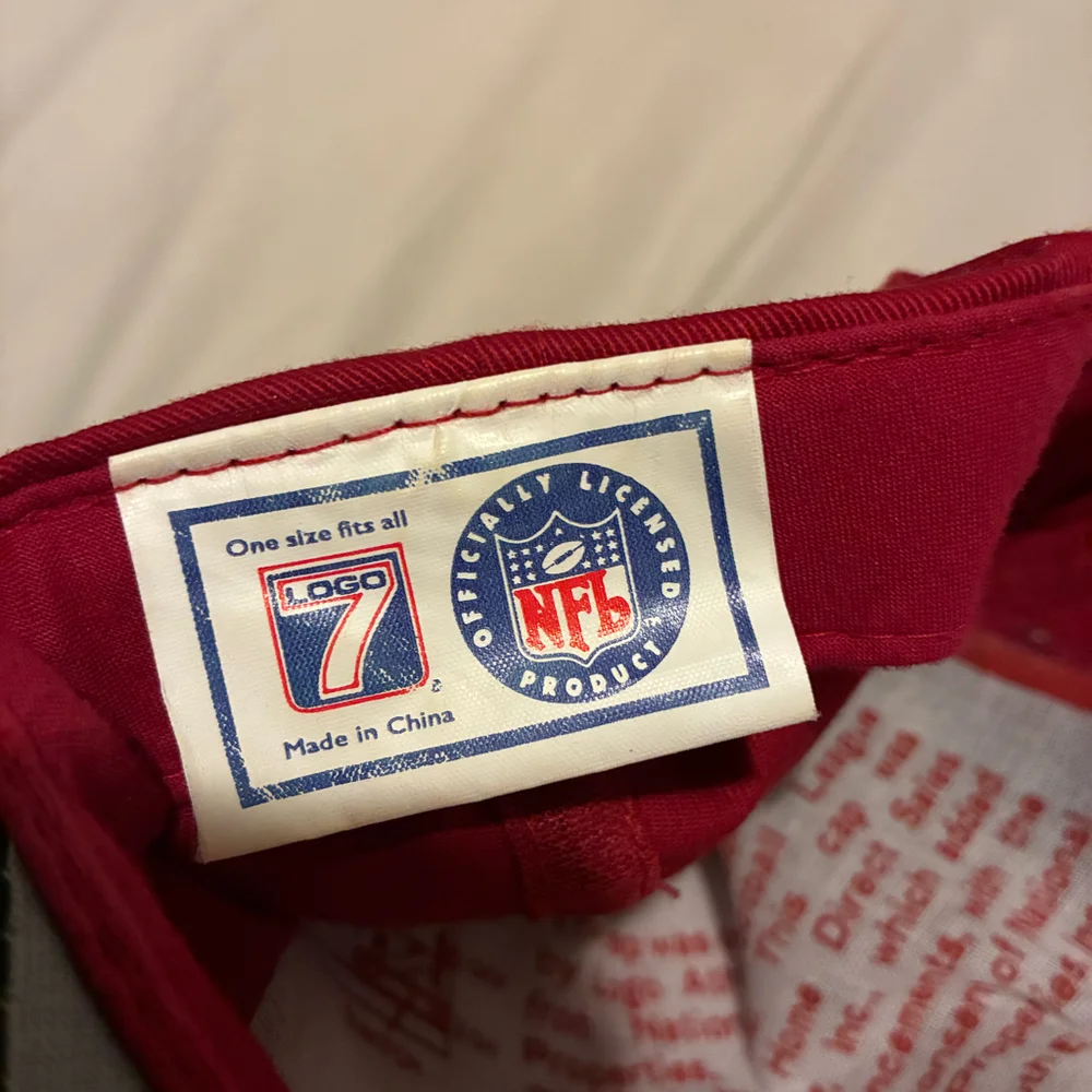 VTG 90s San Francisco 49ers Logo 7 Fiber Optic Light Up Snapback Hat NFL SF Rare